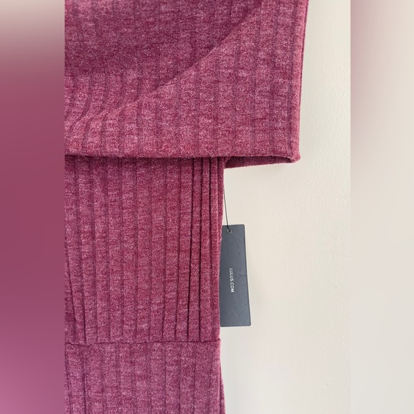 Lulus Always Styling Washed Burgundy Off-the-Shoulder Ribbed Jumpsuit - Picture 6 of 13